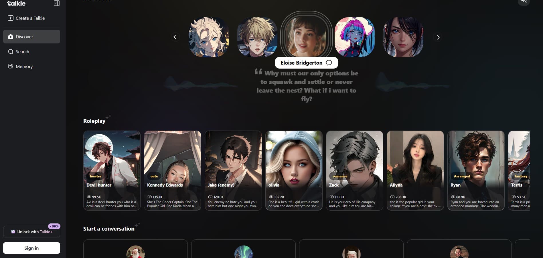 Talkie AI thumbnail 2