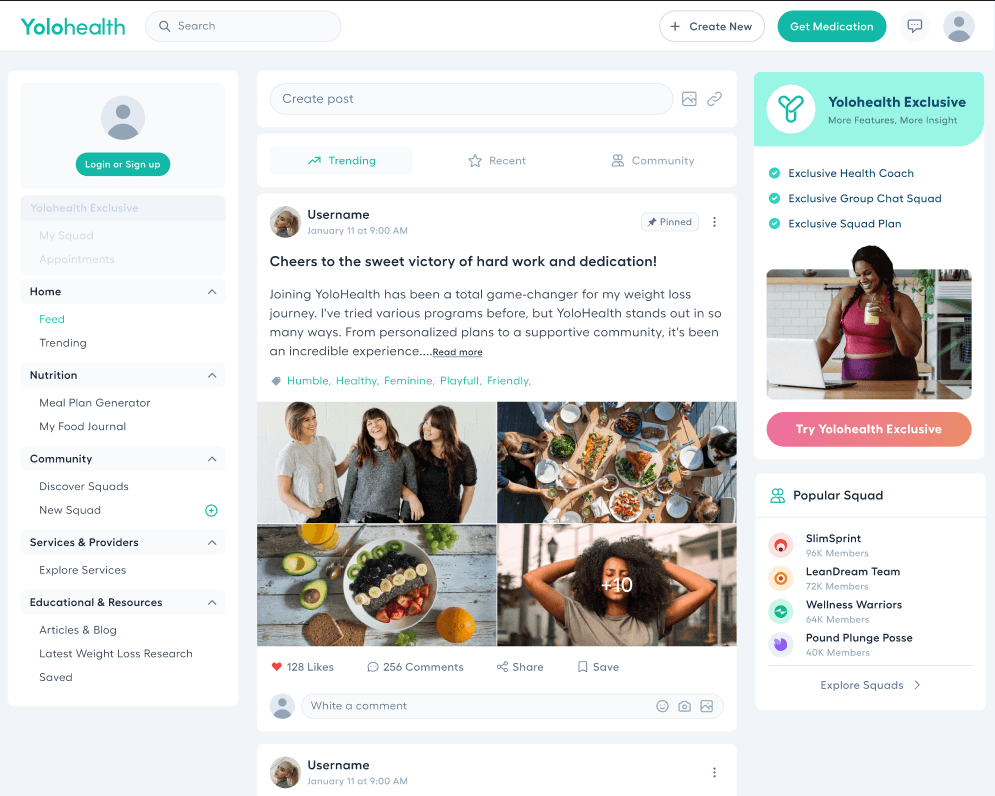 Yolo Health screenshot